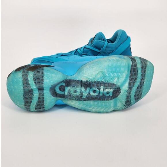 Adidas D.O.N. Issue 2 Crayola Signal Cyan Sky Blue Sneakers 9 main image 4